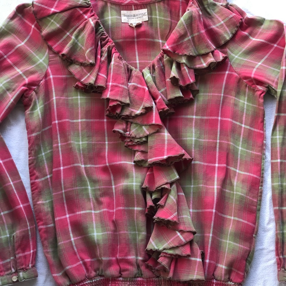 Denim & Supply Ralph Lauren Plaid Flannel Shirt M
